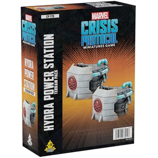 Atomic Mass Games Zubehör CP178EN Krise Marvel Crisis Protocol: Hydra Power Station Terrain Pack-EN, Mehrfarbig, S