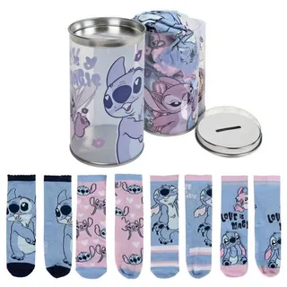 Cerdá Disney Lilo - Stitch Socken 4er-Pack, 35-38