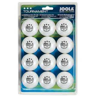 Joola Tischtennisbälle Tournament*** 40+, 12er bunt No Size