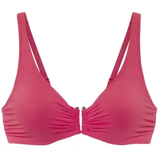 LASCANA Bikini-Top Damen Rosa 38 Cup D