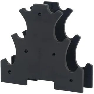 Kurzhantel Ständer, Hantel Halter, Kurzhantelablage, Hantelhalterung, Kleine Kurzhantel Rack, Hantelständer für Kurzhanteln, Ständer für Aufbewahrung von Gewichten für Fitnessstudio, Büro (M 3-lagig)