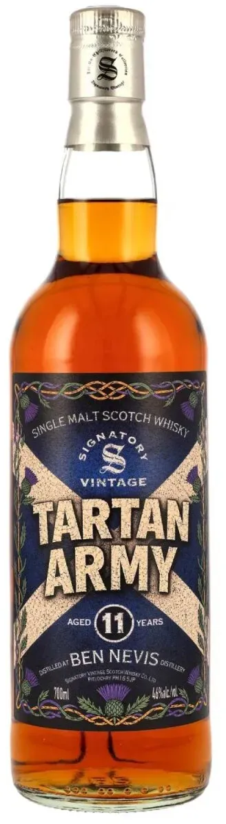 Ben Nevis 11 Jahre - Tartan Army - Sherry Casks - Signatory Vintage...