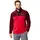 MountainTM Snap Ii Fleece Mit Halbem Reißverschluss Mtn Red Rich Wine Black L