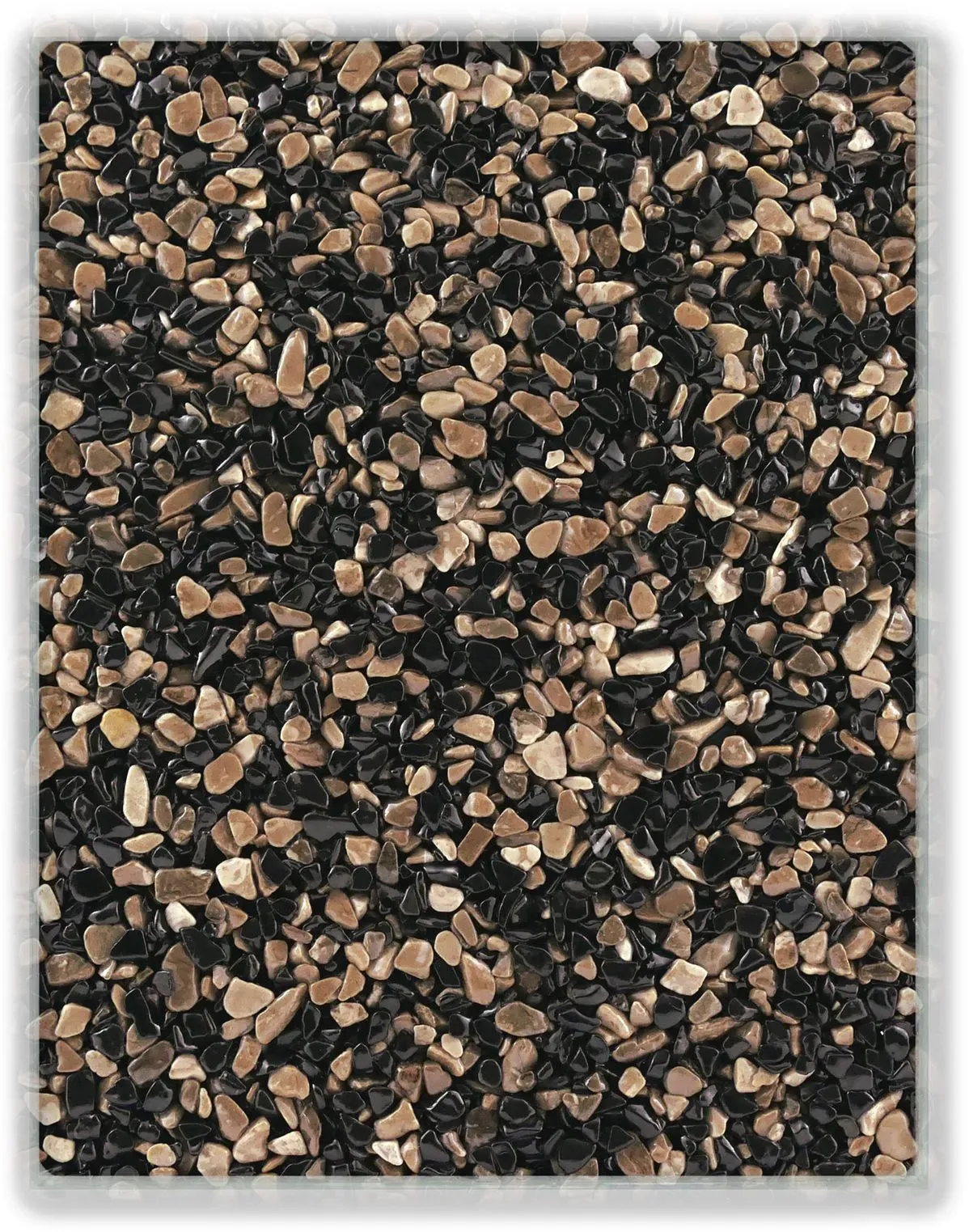 Terralith Farbmuster Marmorsteinteppich -mix pablo-, Körnung: fein (2-4 mm)