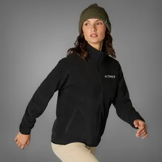 Adidas Multi Essentials Fleece Mit Durchgehendem Reißverschluss - Black - XL
