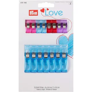 Prym 610182 Love Stoff Clips 2,6 + 5,5 cm