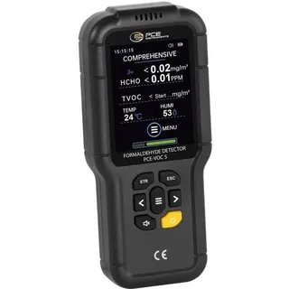 PCE Instruments Formaldehyd-Messgerät PCE-VOC 5 Formaldehyd mit Temperaturmessfunktion