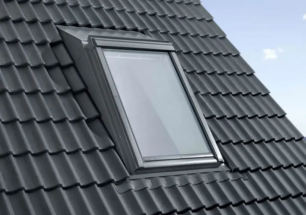 VELUX Einzel-Aufkeilrahmen Aluminium  EAS SK10 6000 Schiefer Stehfalz           Alu