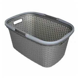 Rival Wäschekorb "Rattan-Design" 32 l 56 x 37 x 28 cm