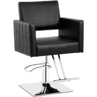 Physa Friseurstuhl Ribbleton mit Fußstütze Sitzhöhe 49 63 cm 150 kg schwarz
