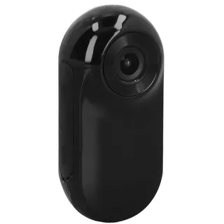 Phefop Katzenhalsbandkamera, OTG-Anschluss, Videoaufzeichnung, Verstellbare Magnetische Haustierkamera, Weitwinkelobjektiv-Clip-on-Design (Black)