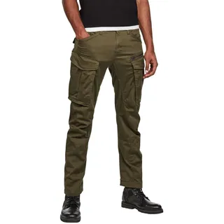 G-Star Rovic Zip 3d Regular Tapered Hosen Dark Bronze Green 26 32