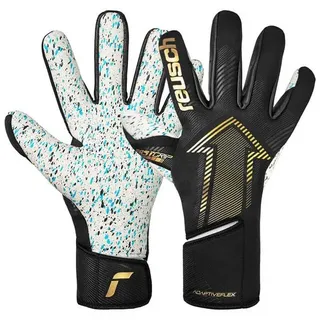 Reusch Fastgrip Fusion Junior-torwarthandschuhe - Black / Gold - 4