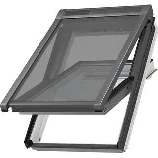 VELUX Hitzeschutz-Markise aussen Uni Schwarz