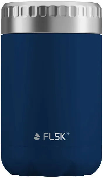 FLSK Edelstahl Food Jar I Thermobehälter - blau - 600 ml