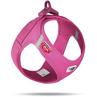 Curli Clasp Vest Hundegeschirr Fuchsia 3XS
