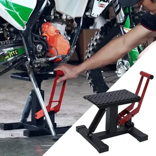 BRRIDE MotorradStänder Maximale Belastung 150kg Profi Motorrad Cross Ständer Hubständer Motorrad ständer für die Wartung Motorradheber mit Damper Hebehilfe