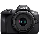 Canon EOS R100 mit RF-S 18–45mm – 24,1 MP APS-C Systemkamera – Dual Pixel AF, 4K-Video, 6,5 fps, Augen- & Gesichtserkennung, WLAN & Bluetooth – perfekt, um kostbare Erinnerungen festzuhalten