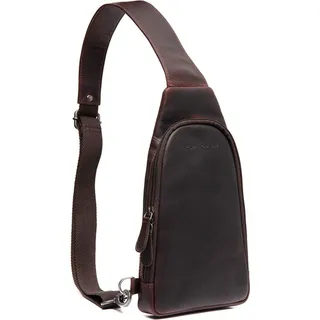 The Chesterfield Brand Leder Bowey Sling Bag Brown dunkelbraun - Dunkelbraun