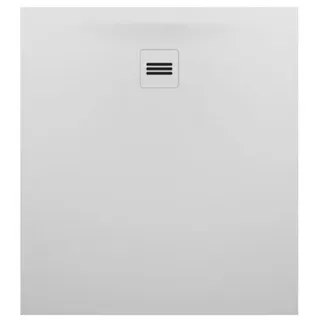 Riho Velvet Sole Rechteck-Duschwanne, Ablauf 90mm, ultraflach, Montage auf und im Boden, weiß matt, D006007105, Ausführung: 1000x900x30/15mm