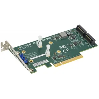 Supermicro AOC-SLG3-2M2 - Schnittstellenadapter