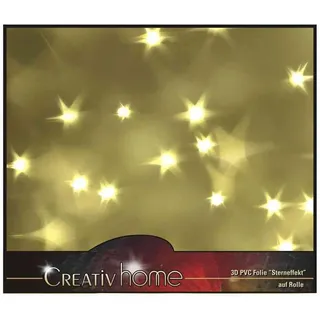 Gasper 3D Sterneffekt Folie aus PVC 50 x 300 cm