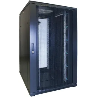 danicom - 27 HE 19” Serverschrank, mit perforierter Fronttür (BxTxH) 800 x 1000 x 1400mm