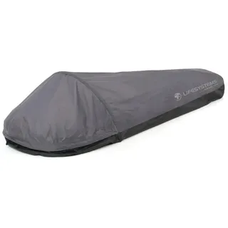Lifesystems Unisex – Erwachsene Venture Solo Bivi für schnelle und leichte Abenteuer Survival Zelt, grau, Hooped