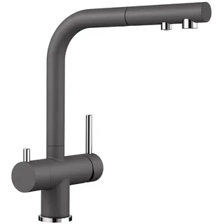 Einhebelmischer Felsgrau