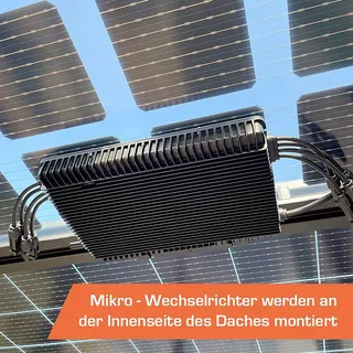 sunelements Photovoltaik-Paket 1100 Wp 40 % Transparenz Set für SunGarden