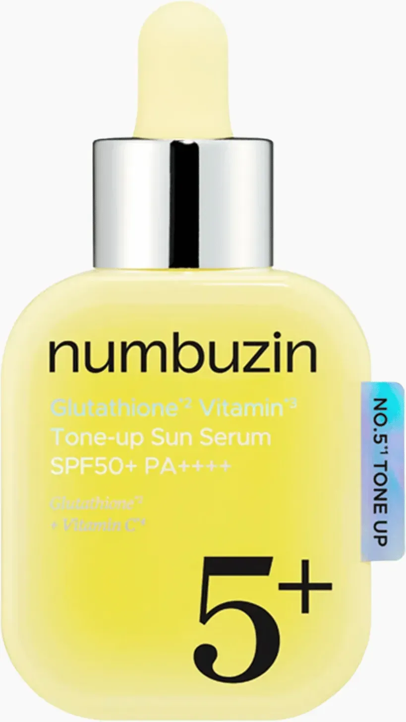 Numbuzin  No.5+ Glutathione Vitamin Tone-Up Sun Serum 30ml
