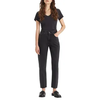 Levi's 80s Mom Jeans schwarz (28/30), Lässig, Baumwolle, Nachhaltig