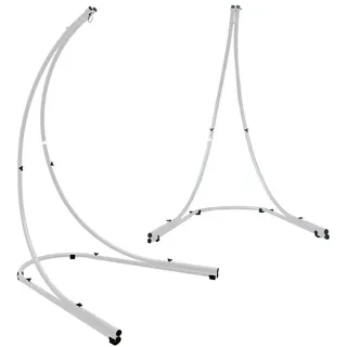 AMANKA Bis 150kg: XL Hängesessel Gestell Outdoor - 210cm Ständer für Hängestuhl Garten