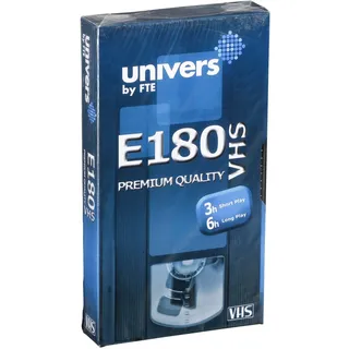 FTE maximal Univers by FTE Maximal Videokassette E180, schwarz