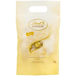 Lindt Lindor Kugeln weiß XXL 1 kg Beutel