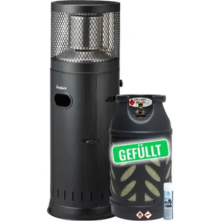 black 2.0 inkl. 10 kg Composite Propangasflasche gefüllt