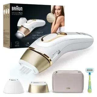 Braun IPL-Haarentfernung Silk-expert Pro 5, PL5152, mit 2 Aufsätzen, Venus Rasierer und Tasche