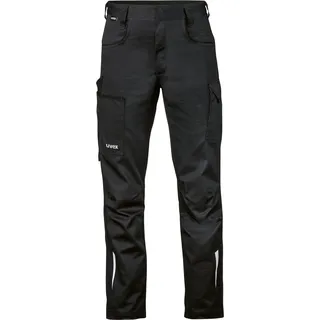 Uvex syneXXo Light Männer Arbeitshose, Lange Bundhose für die Arbeit, Schwarz, Größe 50