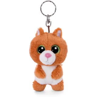 NICI 47692 Schlüsselanhänger Glubschis Eichhörnchen Squibble 9cm Green, BRAUN