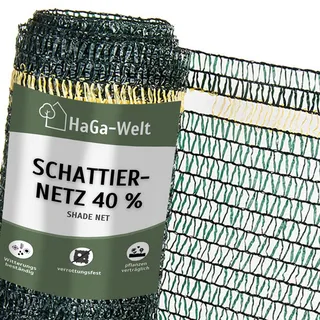Haga Schattiernetz 40% 3m Breite (Meterware)