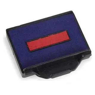 Trodat Ersatzstempelkissen 6/50/2 rot/blau 5 St.