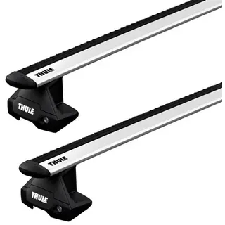 Dachträger Thule mit EVO WingBar Fiat 600 5-T SUV Normales Dach 24+