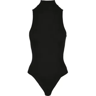 URBAN CLASSICS Ladies Sleeveless Turtleneck Body Black