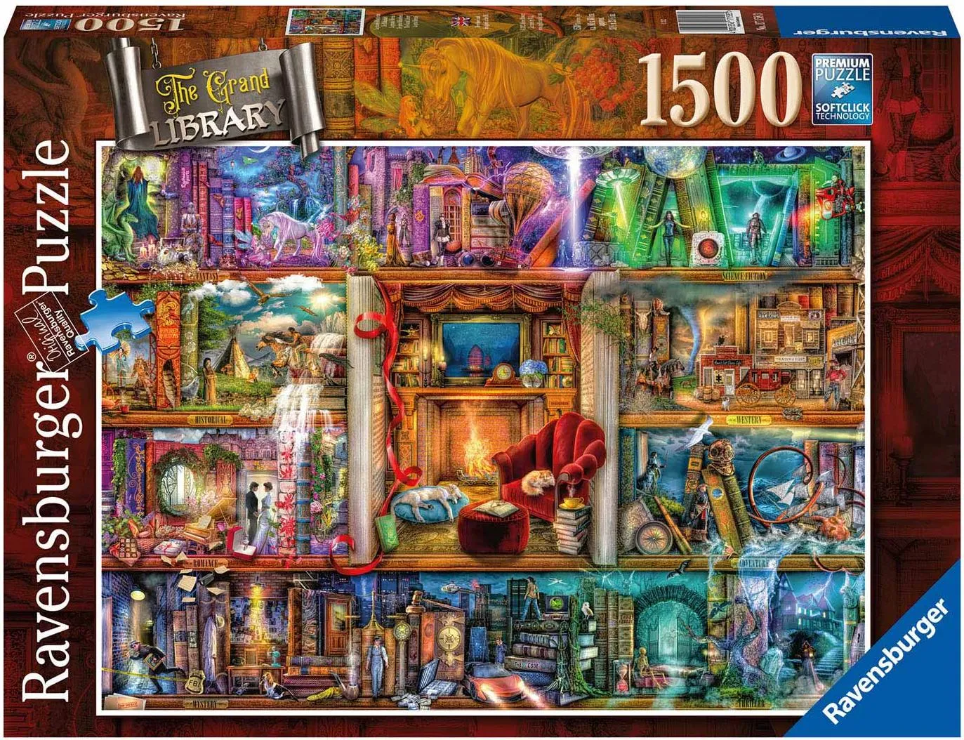 Ravensburger The Grand Library (1500 Teile)