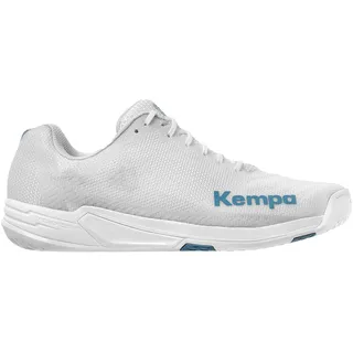 Kempa Wing 2.0 Women Sport-Schuhe, Weiß Aqua, 39.5 EU