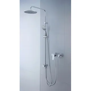 Duravit Reno Duschsystem MinusFlow Aufputz Chrom UV4322002010