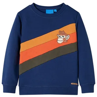 vidaXL Kinder-Sweatshirt Marineblau 104