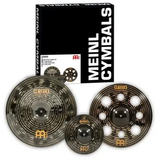 Meinl Percussion Becken, Cymbals, Cymbal Sets, Classics Custom Dark Effekt Set - Becken Set