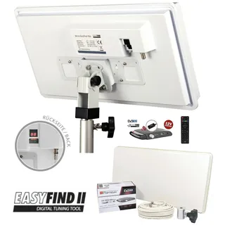 EASYFIND 5013 + Flachantenne mit Receiver,Stativadapter