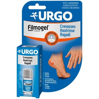 URGO HAUTRISSE Filmogel® : Flüssigpflaster zur Behandlung von Hautrissen, Fissuren und Schrunden an den Händen und Füßen, ab 3 Jahren